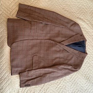 Jos. A. Bank Brown Houndstooth Sport Coat